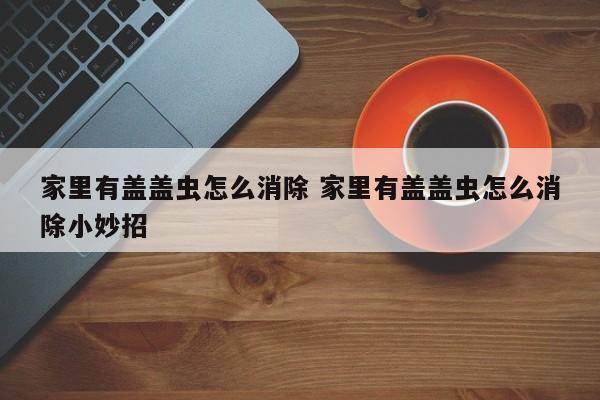 家里有黑色小盖虫怎么去除 家里有盖盖虫怎么消除