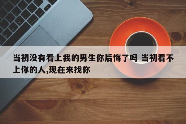 当初没看上你的人怎么追 当初没看上男的现在后悔了 当初没看上你的人怎么追 当初没看上男的现在后悔了